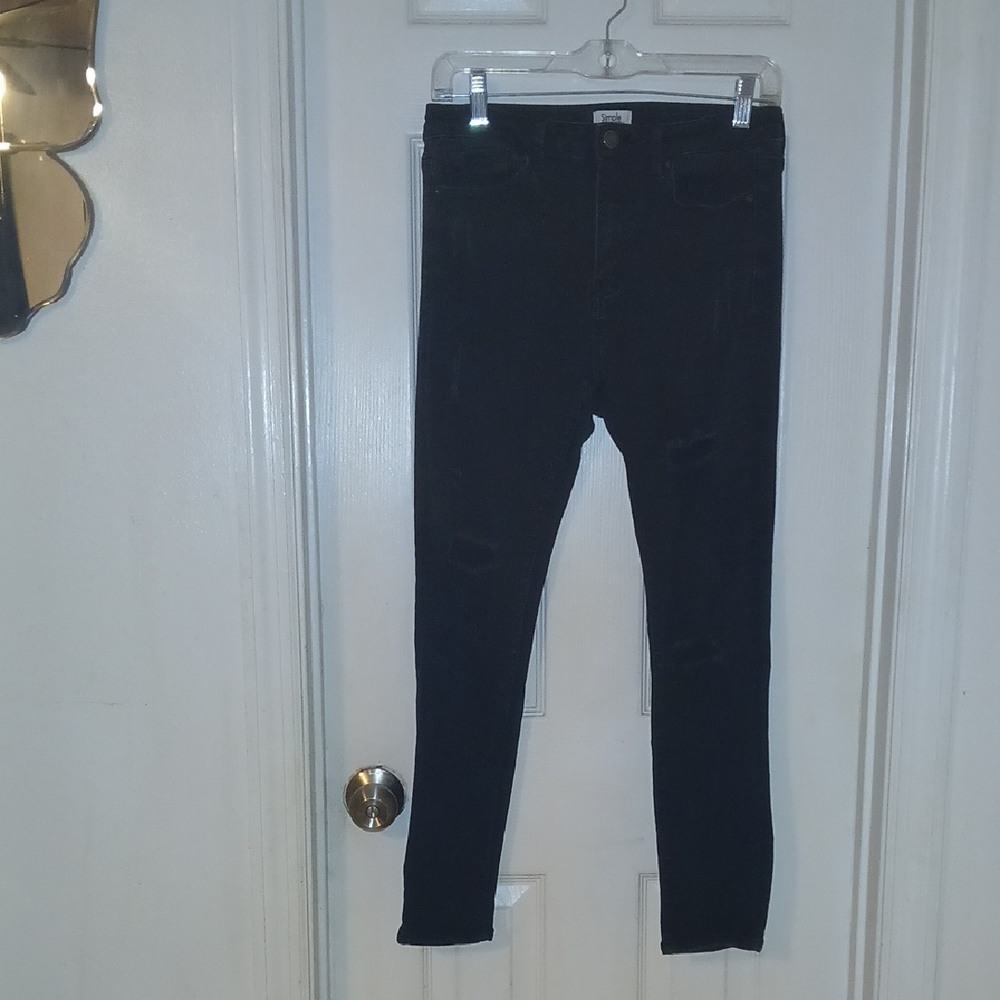 Simple Society Black Jeans - Picture 2 of 7